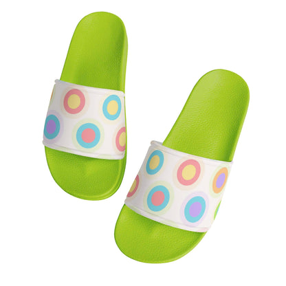 Womens Colorful PVC Outsoles for House Slides Sandals Bathroom Slippers