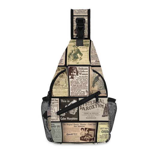 Old Time Remedies Chest Crossbody Bag with Adjustable Strap