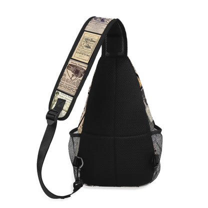 Old Time Remedies Chest Crossbody Bag with Adjustable Strap