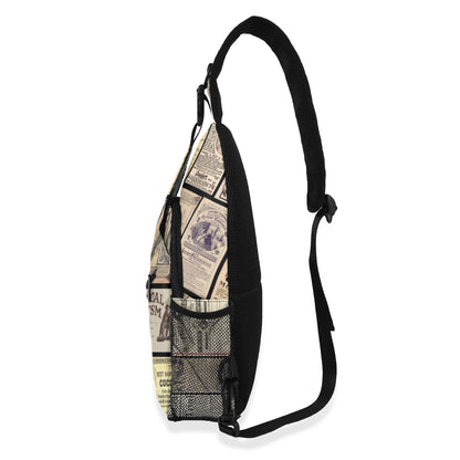 Old Time Remedies Chest Crossbody Bag with Adjustable Strap