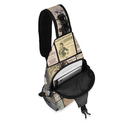 Old Time Remedies Chest Crossbody Bag with Adjustable Strap