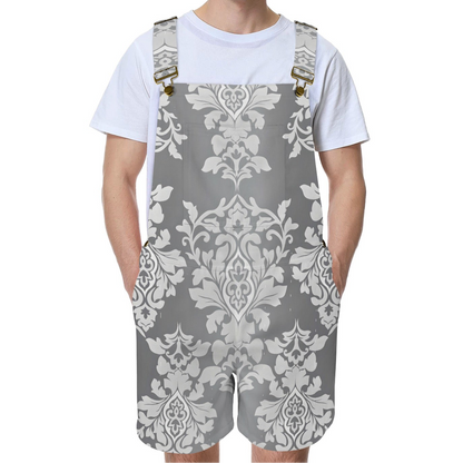 Platinum Rococo Unisex Suspender Jumpsuit