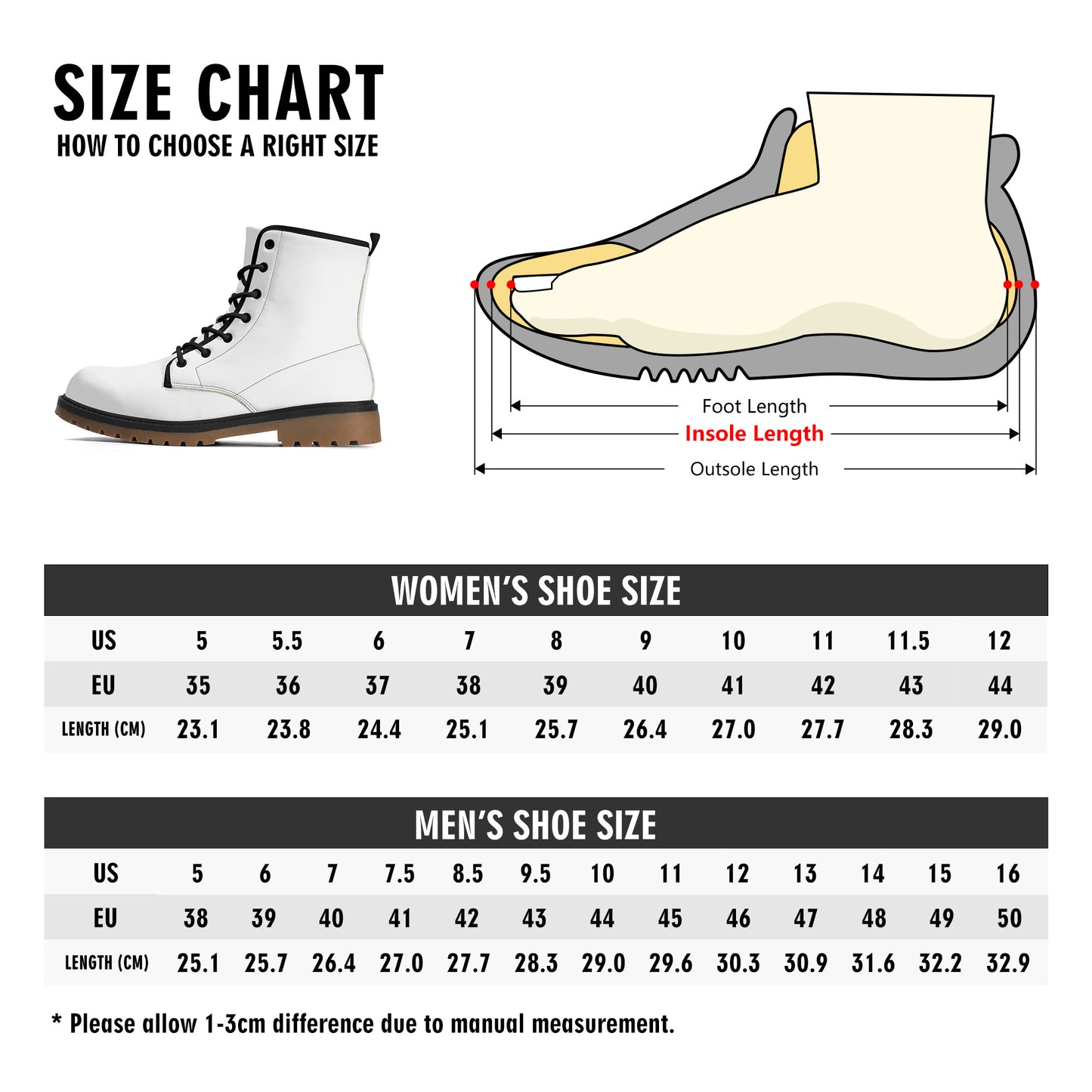 In Bloom Womens Upgraded Brown Outsole Leather Boots
