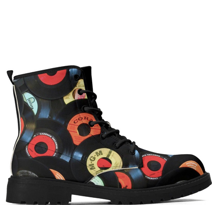 45’s Womens Upgraded Black Outsole Leather Boots