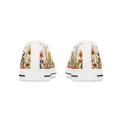 Fungi Fall Women's Low Top Sneakers
