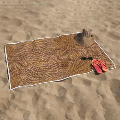 Wicker Weave (50.1”X 70.9”) Rectangular Beach Towel