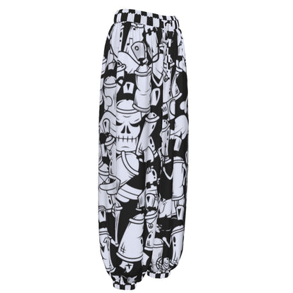 Graffititude Women's Carrot Pants with Pockets
