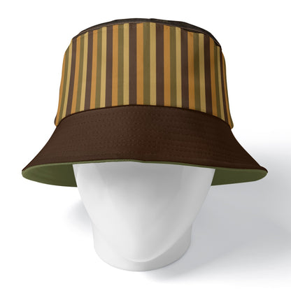 Feminine Warmth (Russian Folk Art) Double-Side Print Bucket Hat