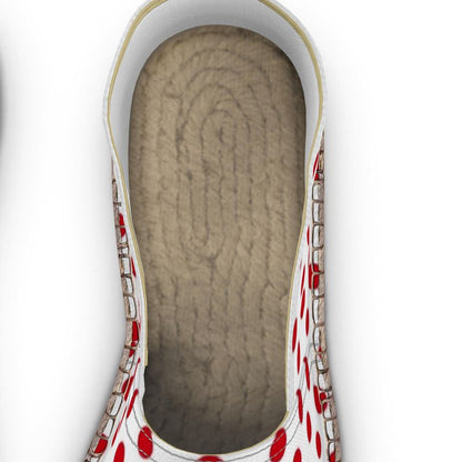 Red Polka Dot Espadrilles