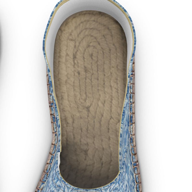 Rococo Denim Espadrilles