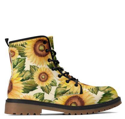 In Bloom Womens Upgraded Brown Outsole Leather Boots