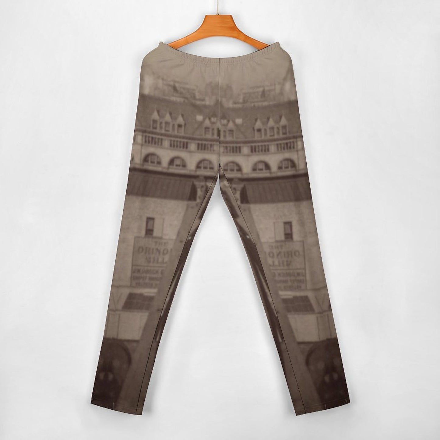 Brooklyn Bridge, 18 Stories Above Fifth Avenue (1906) Diagonal Shoulder Two Piece Set