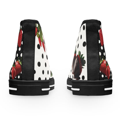 Berry Lovable Women's High Top Sneakers