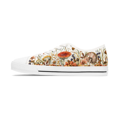 Fungi Fall Women's Low Top Sneakers