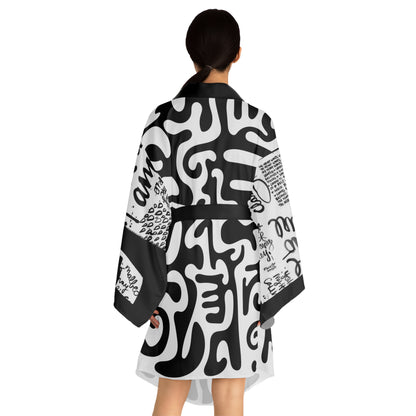 Love Me Long Sleeve Kimono Robe