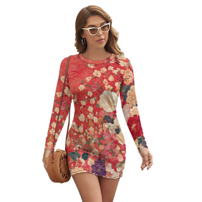 East In Bloom Long Sleeve Dress