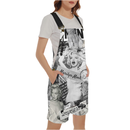Marilyn in Suspense Unisex Suspender Jumpsuit