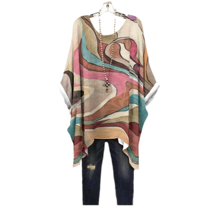Sahara Sands Women's Bat Sleeve Shirt