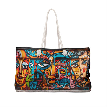 Graffiti Walk Weekender Bag