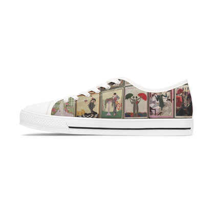 Vintage VOGUE Magazine Covers (1913-1924), Women's Low Top Sneakers