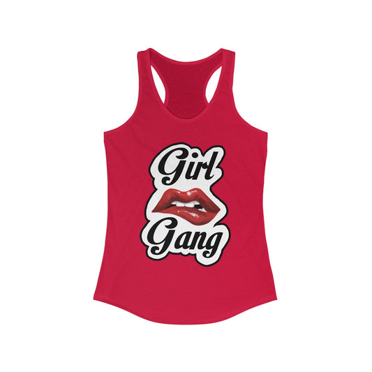 “Girl Gang”  Racerback Tank Design