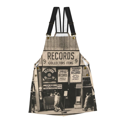 Record Collectors Unisex Suspender Jumpsuit