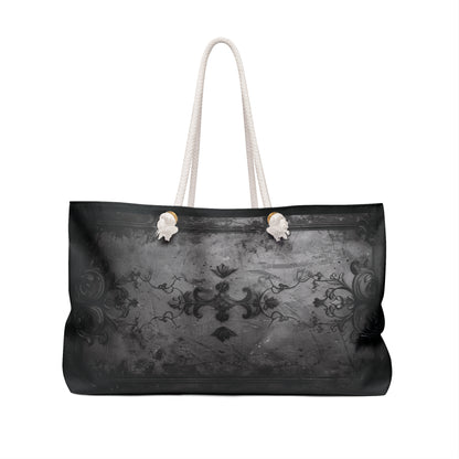Goth-Girl Weekender Bag with Intricate Design