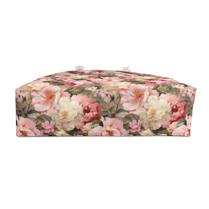 Peachy Petals Weekender Bag