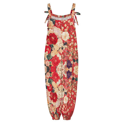 East In Bloom Spaghetti Strap Jumpsuit
