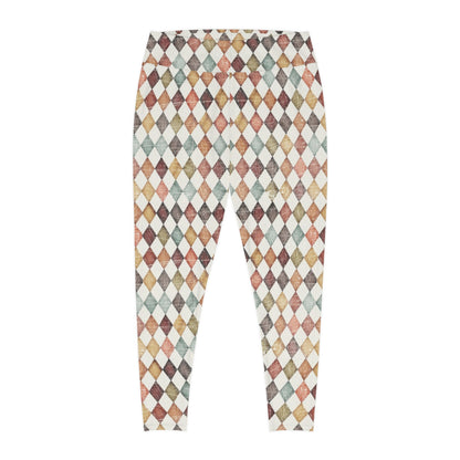 Jewel of Diamonds Plus Size Leggings