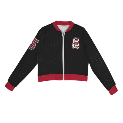 “Girl Gang” (black) Bomber Jacket