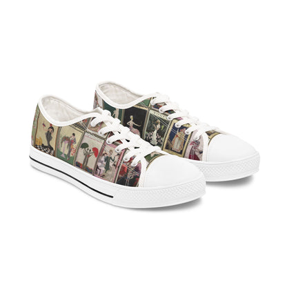 Vintage VOGUE Magazine Covers (1913-1924), Women's Low Top Sneakers