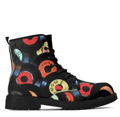 45’s Womens Upgraded Black Outsole Leather Boots
