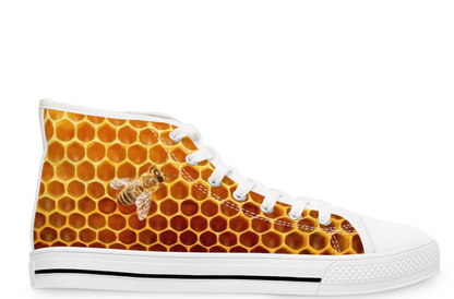 The Bee’s Knees Women's High Top Sneakers