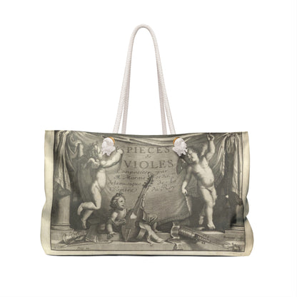 Pièces de Voles, (Troisiême livre de Pieces de viole) for composer, Marin Marais, 1656-1728, Weekender Bag