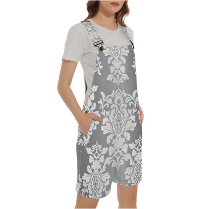 Platinum Rococo Unisex Suspender Jumpsuit