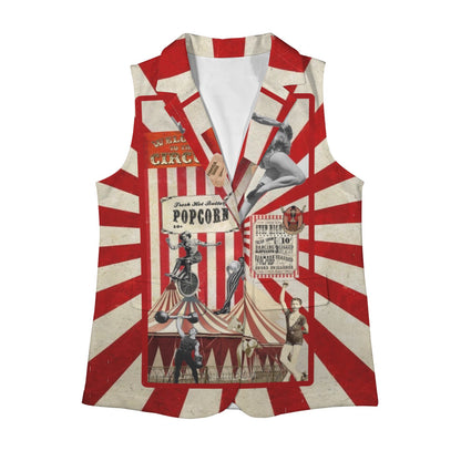 Barnum & Bailey’s Women Sleeveless Suit Vest