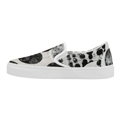 Buttons & Bobbles New Style Skate Slip On Shoes