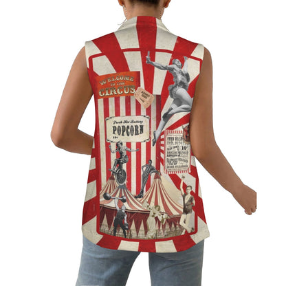 Barnum & Bailey’s Women Sleeveless Suit Vest