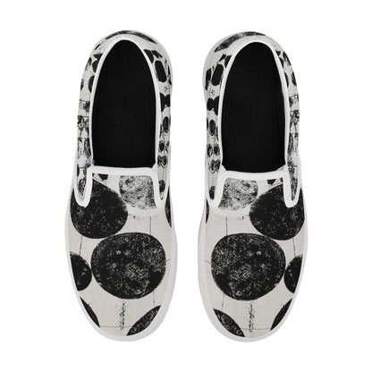 Buttons & Bobbles New Style Skate Slip On Shoes
