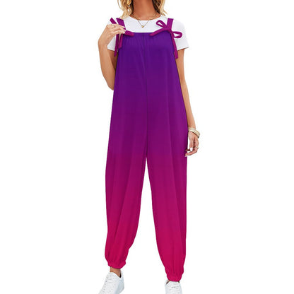 Violet Ombré Spaghetti Strap Jumpsuit