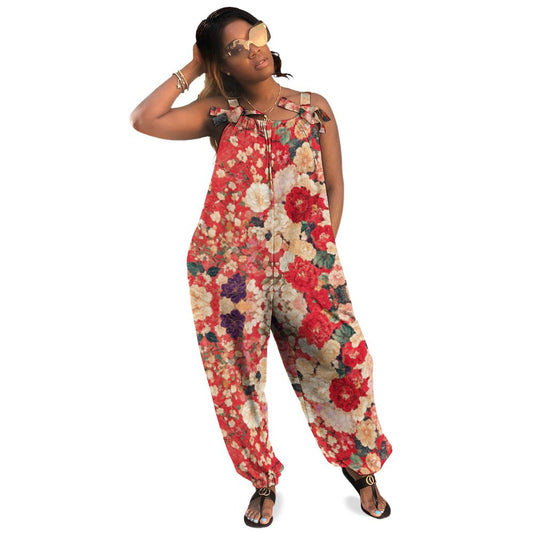 East In Bloom Spaghetti Strap Jumpsuit