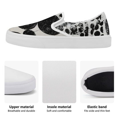 Buttons & Bobbles New Style Skate Slip On Shoes